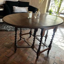 Antique Fold Up Table 