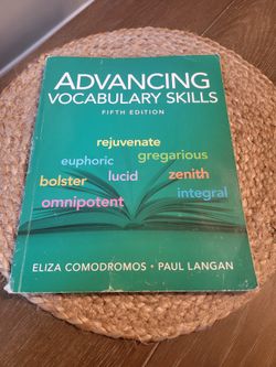 Advancing Vocabulary Skills 5th Edition Book