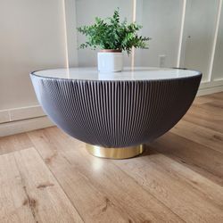 Modern Pleated Coffee Table 