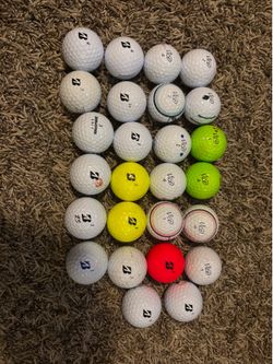 48 used Vice and Bridgestone golf balls