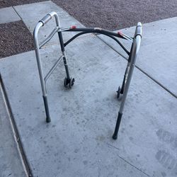Drive folding walker