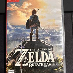 I’m asking $45 Zelda, the legend breath of the wild it’s in good condition Nintendo switch game