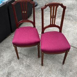 Antique Early 1900s Dining Chairs