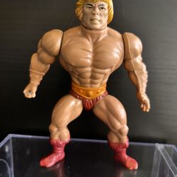 Motu He-Man Masters of the Universe Vintage 1982 Mexico 🇲🇽 Soft Head