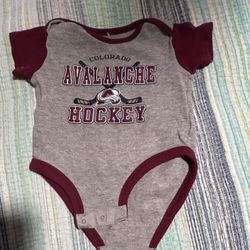 Colorado Avalanche Officially Licensed NHL Infant One Piece Size 12M