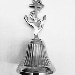 Nautical Silver Bell; 2 Pictures Here