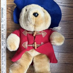 Vintage PADDINGTON BEAR Darkest Peru to London 15" Stuffed Plush Bear Excellent Condition 