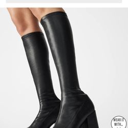 STEVE MADEEN KNEE HIGH BOOTS