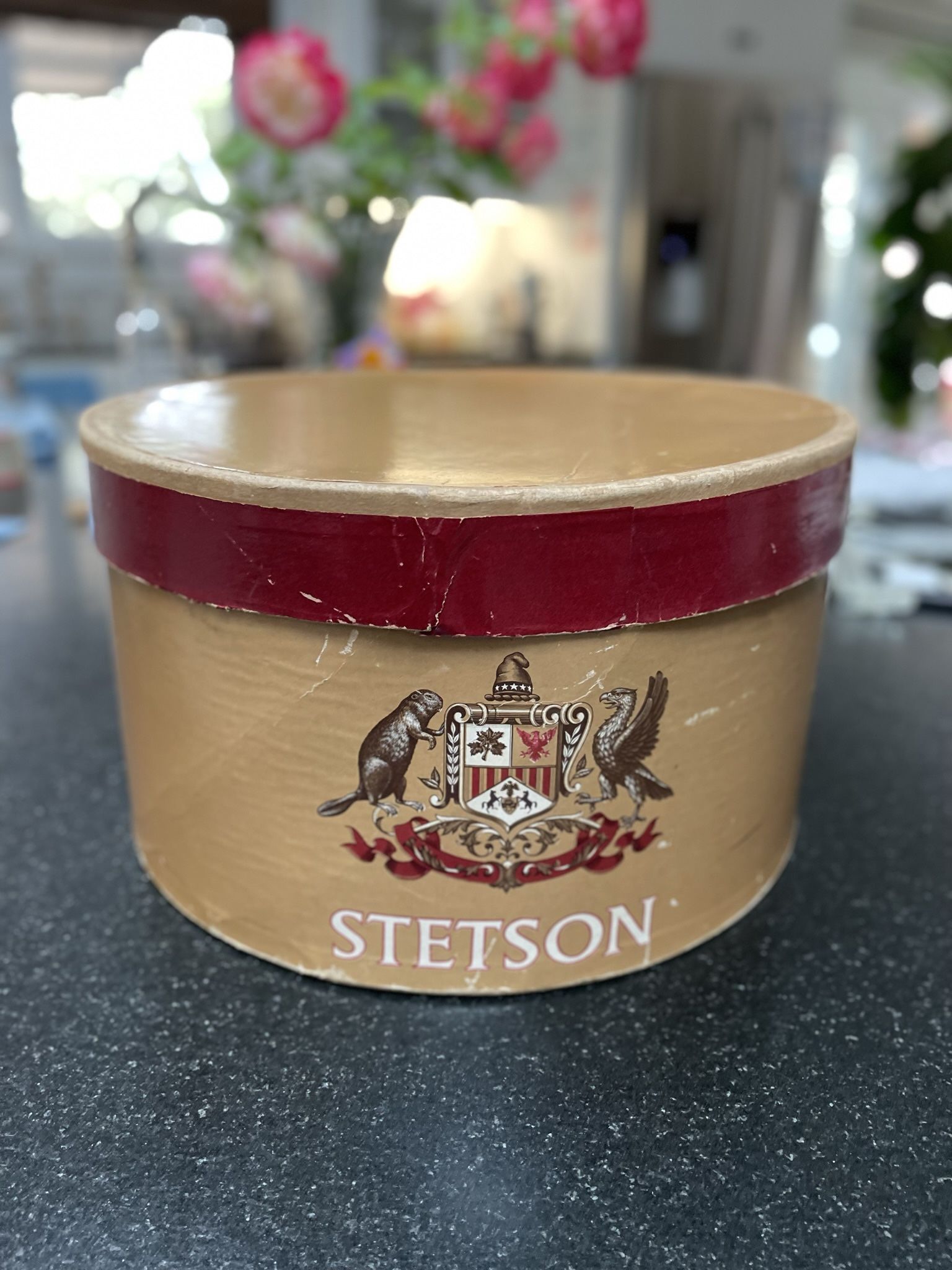 Vintage Stetson Hat Box