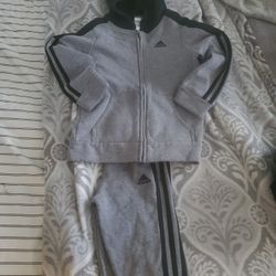 Boys Addidas Jogger Set