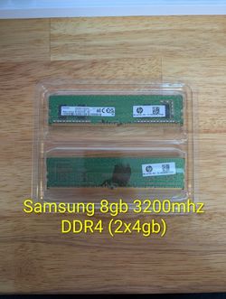 Samsung 8gb (2x4gb) 3200mhz Ddr4 Ram Kit