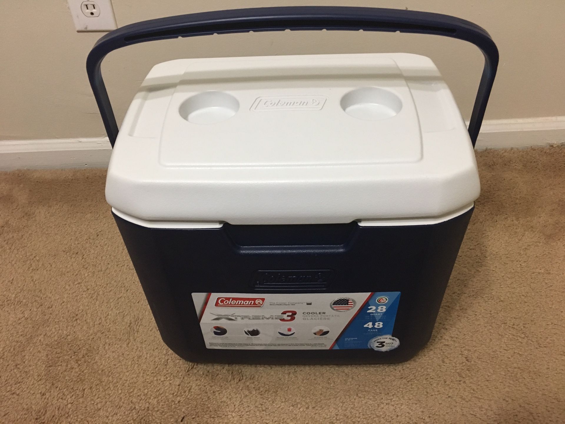 Coleman Xtreme 3 cooler- 28 Quart