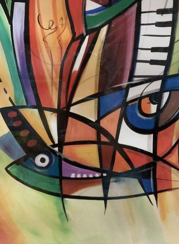 "Rhythm In The Tropic" Serio-lithograph Signed By Alfred Gockel