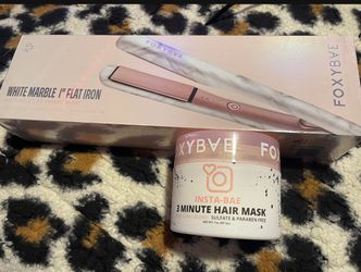 Foxy Bea Flat Iron/ 3 Min Mask
