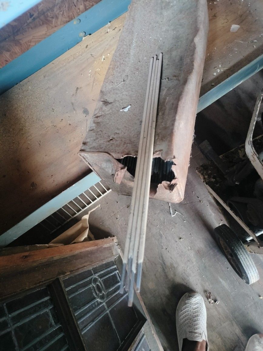Welder And Welding Sticks