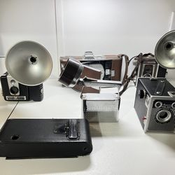 Polaroid Model Camera  Lot Camera’s 6 pieces  Vintage decorative 
