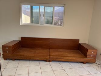 MCM 3 piece couch
