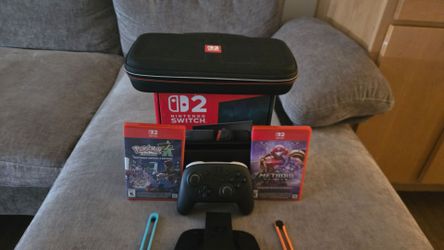 Nintendo Switch 2 Bundle with Games and Accessories