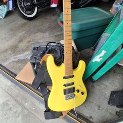 ELECTRIC GUITAR AND AMPLIFIER 