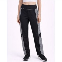 NWT Women’s Ryka Black Pant Track Pants Size M