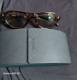 Prada Tortoise Sunglasses with Case