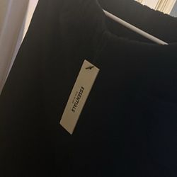 XL Black Essentials Pants