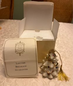 Lenox Jeweled Christmas Tree Ornament-NEW