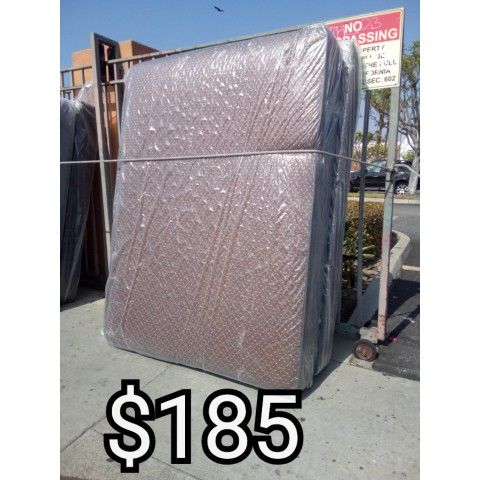 FULL MATTRESS WITH BOX SPRING