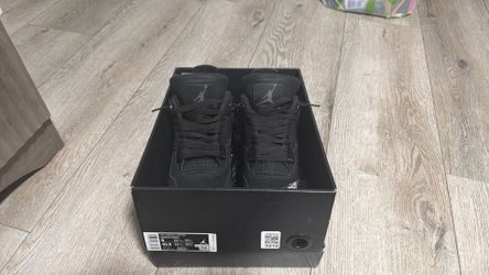 Jordan 4 black cat size 9