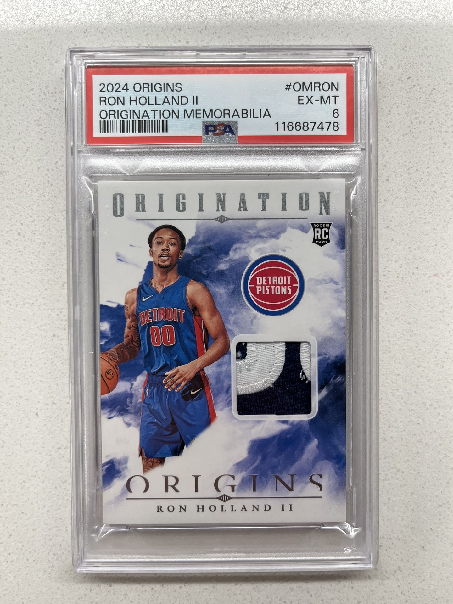 RON HOLLAND II Rookie Basketball Card