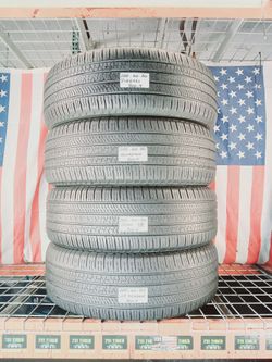 ✔️ Set of 4 Used Tires 255/60R20 PIRELLI SCORPION ZERO ALL SEASON 255 60 20