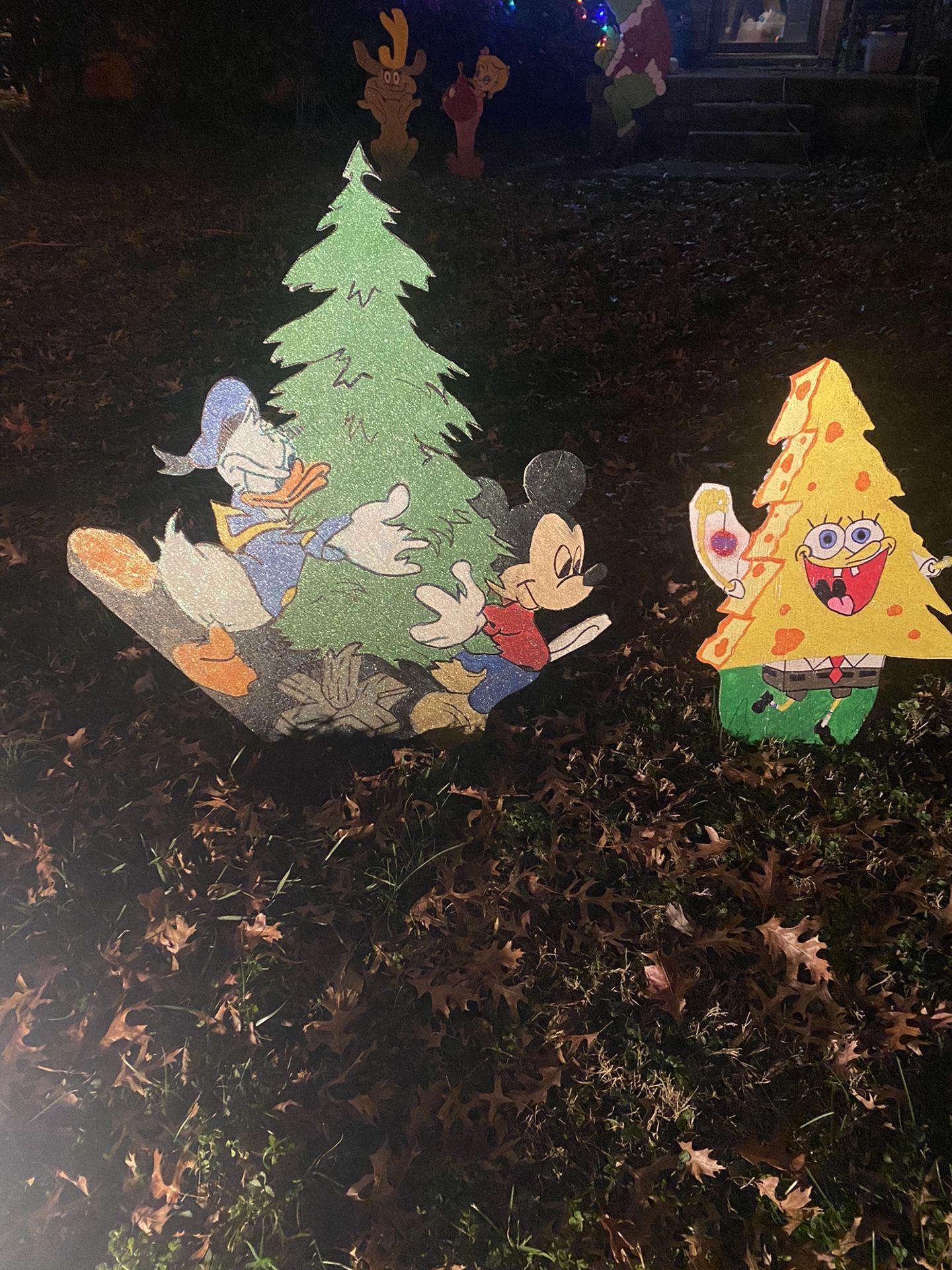 Wooden Christmas Characters For Yard!