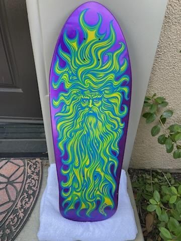 Jason Jesse Sun God Santa Cruz Skateboard Deck