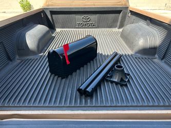 Architectural Mailboxes Elite Black, Galvanized Steel, Mailbox & Post Kit