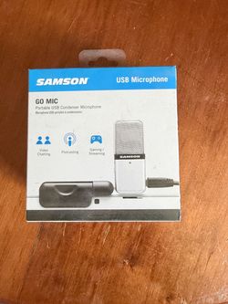 Brand New Samson USB Microphone Bundle (Meteor Mic + Go Mic)