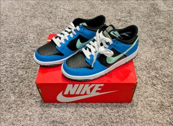 New Nike Dunk Low Crater Blue Black GS - Size 4Y / Women’s 5.5