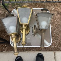 Brass Light Fixtures 
