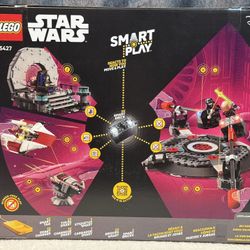 LEGO Star Wars 75427 Throne Room Duel & A-Wing Smart Play Set 962pcs NEW Sealed