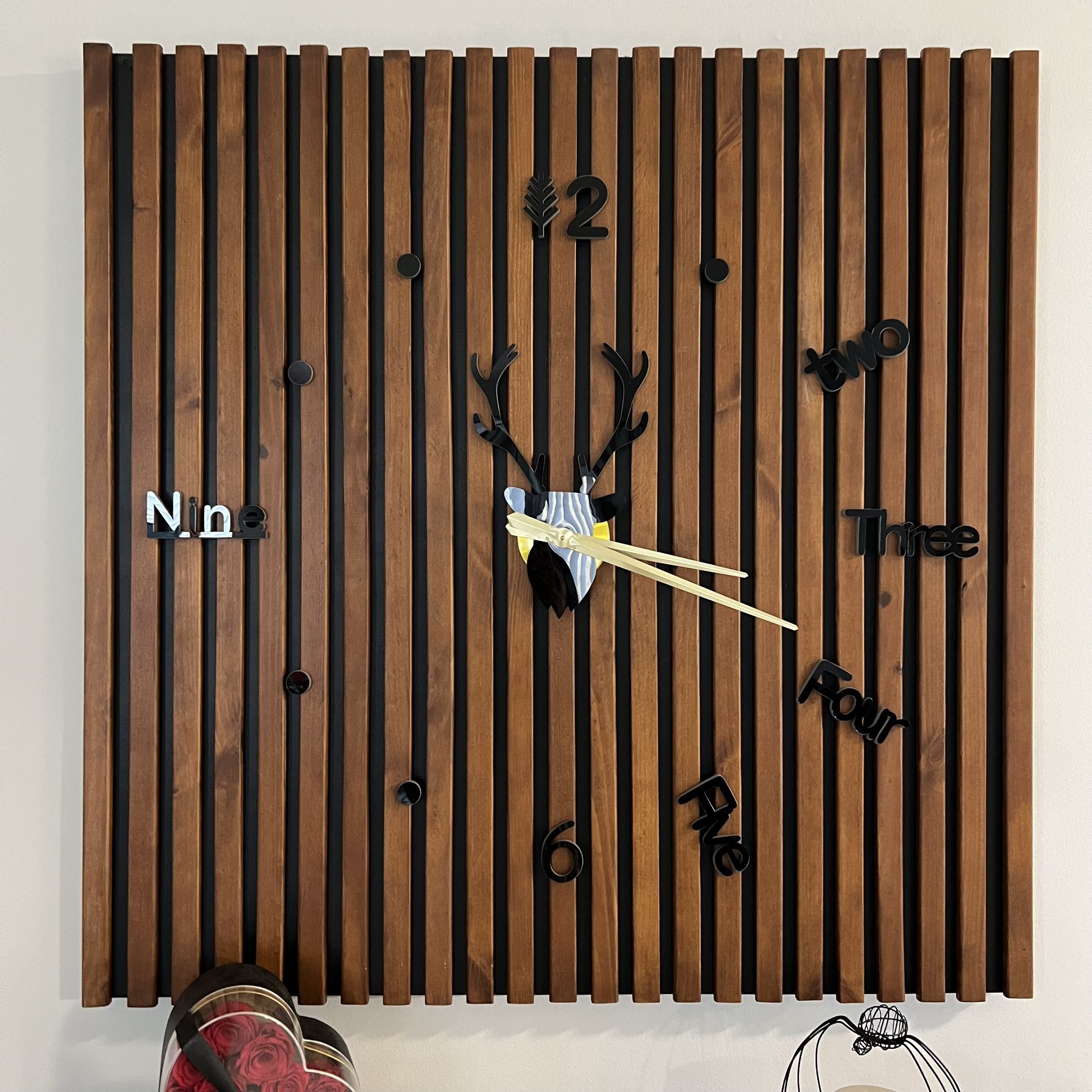 Large Modern Wall Clock