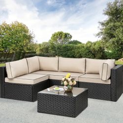 Brand New Patio Sectional Outdoor Furniture Set 