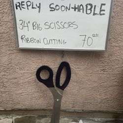 Ribbon Cutting Scissors 
