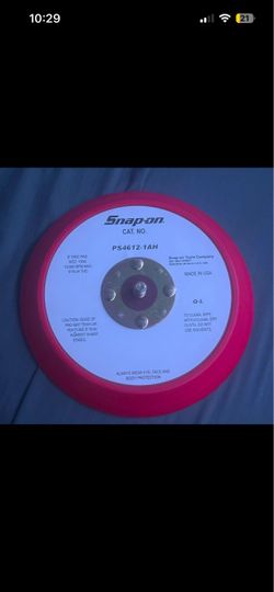 Snap-on PS4612-1AH 6in Disc Pad for Sanding 13,000 RPM Max, 5/16-24 THD