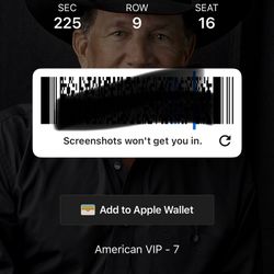 George Strait / Chris Stapleton - Jul 19 - SoFi - 4 Tickets 
