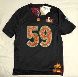 FROM SUPERDOME! Super Bowl LIX (59) Nike Black Super Bowl LIX Limited Jersey