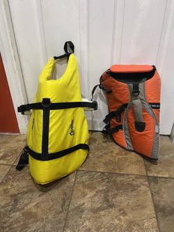 Dog Life Vest 2x. Large And medium