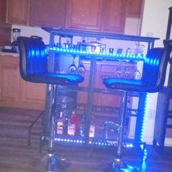 Luxury L Shape Bar ( Black)