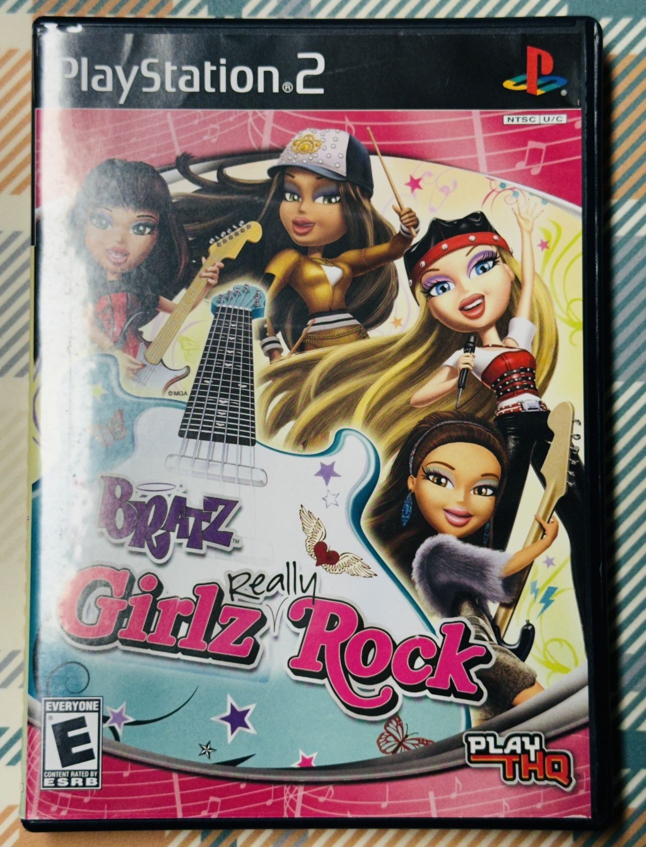 Bratz: Girlz Really Rock (Sony PlayStation 2, 2008) With Manual/Case