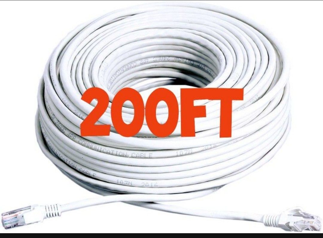 200ft Cat6 Ethernet Network Cable