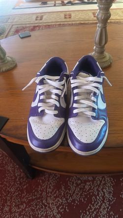 Purple championship dunks