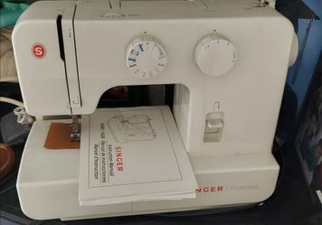 Singer Promise 1409 Sewing White, Foot Pedal